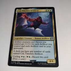 Cid, Timeless Artificer (0409) Final Fantasy - MTG - Regular - Image 1