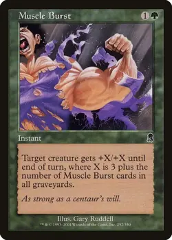 Muscle Burst Odyssey MTG - Image 1