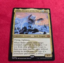 Shiko, Paragon of the Way x1, MTG, Magic the Gathering, Tarkir: Dragonstorm, NM - Image 1