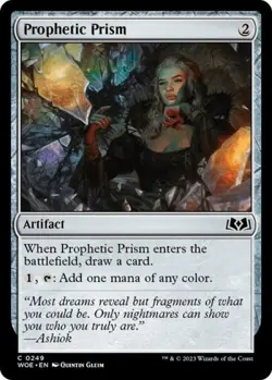 Prophetic Prism -Foil Near Mint MTG Wilds of Eldraine - Image 1