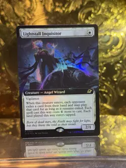 Lightstall Inquisitor (Extended Art) Foil MTG NM Edge Of Eternities 0320 - Image 1