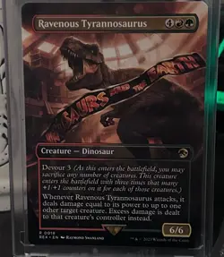 Ravenous Tyrannosaurus (Borderless) Universes Beyond: Jurassic World Collection - Image 1