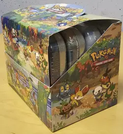 Pokemon Celebrations Mini Tins Display Box 8 Tins "see description" - Image 2