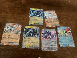 Pokemon Ex Lot Pokemon TCG Scarlet & Violet White Flare Black Bolt Rare NM - Image 1