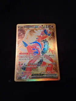 Pokemon TCG: Scarlet & Violet Base Set Koraidon ex 254/198 Hyper Rare NM - Image 1