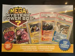 POKEMON CHRISTMAS/HOLIDAY EDITION 2022 MEGA MYSTERY POWER BOX MEIJER EXCLUSIVE - Image 2