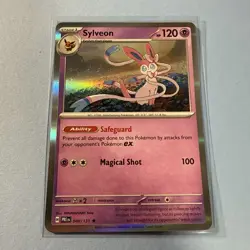 Sylveon 040/131 Sv: Prismatic Evolutions Holo Rare English Pokemon TCG - Image 1