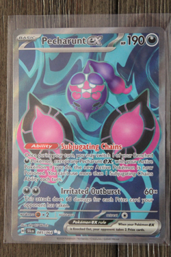 Pokemon TCG Pecharunt ex 085/064 Sv: Shrouded Fable Holo Near Mint - Image 1