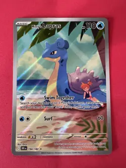 Pokemon SV Destined Rivals DRI EN Misty's Lapras 194/182 🔥Ready To Ship🔥 - Image 1