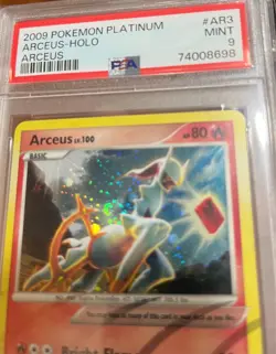 2009 Pokemon Platinum Arceus Holo Arceus #AR6 PSA 9 LARGE SWIRL - Image 3