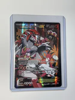 Team Magma's Groudon EX - 15/34 Double Crisis Ultra Rare Pokemon Ungraded / LP - Image 3