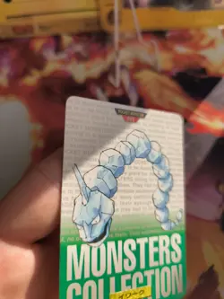 Pokemon Karte Card Onix Green Monsters Collection Carddass 1996 japanese Exc - Image 3