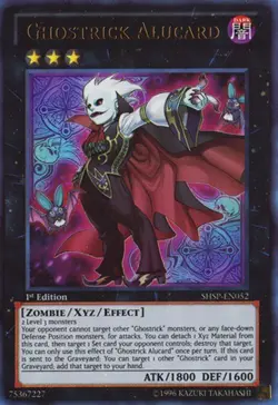 Near Mint Ghostrick Alucard - SHSP-EN052 - Ultra Rare - 1st Edition - YuGiOh - Image 1