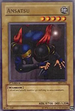 Lightly Played Ansatsu - SDY-016 - Common - 1st Edition - YuGiOh - Image 1