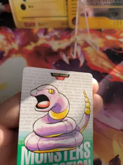Pokemon Karte Card Rettan Ekans Monsters Collection Carddass 1996 japanese NM - Image 4