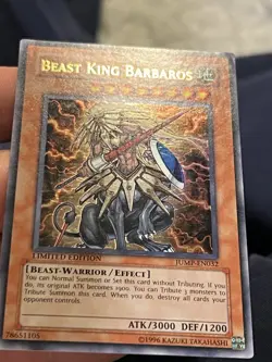 1x Beast King Barbaros - Ultra Rare - JUMP-EN032 - Limited Edition - LP - Image 3