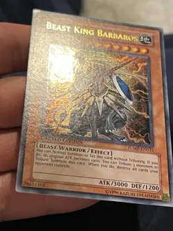 1x Beast King Barbaros - Ultra Rare - JUMP-EN032 - Limited Edition - LP - Image 4