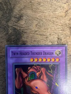 Twin-Headed Thunder Dragon MRD-120 Super Rare 1st Edition Holo Yugioh - Image 2