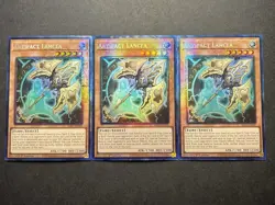 3x Artifact Lancea | RA01-EN006 | Collectors Rare | NM | 1st Edition | YuGiOh! - Image 1