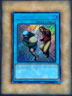 Yugioh Snatch Steal BLTR-EN096 Secret Rare 1st Ed NM - Image 1