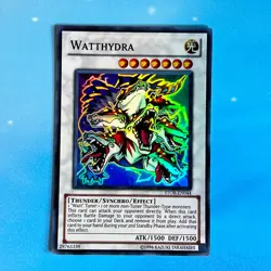 YUGIOH WATTHYDRA Super Rare STOR-EN044 Near Mint NM - Image 1