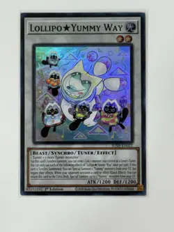 Yu-Gi-Oh! TCG LOLLIPO * YUMMY WAY Super Rare Jush-EN021 - Image 1