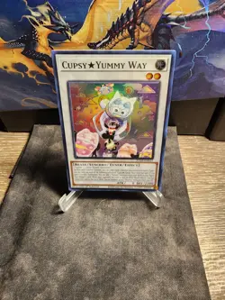 Cupsy Yummy Way JUSH-EN019 Super Rare NM 1st Edition Yu-Gi-Oh! - Image 1