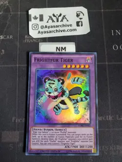 FRIGHTFUR TIGER - LIMITED SUPER RARE NM CORE-ENSE2 - YUGIOH - Image 1