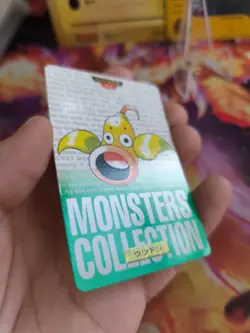 Pokemon Card Weepinbell Ultrigaria Monsters Collection Carddass 1996 japanese - Image 3