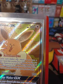 Eevee GX Full Art Sm233 Promo Pokemon Card Nm Joy Maker - Image 5