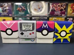 Premium TCG Card Deck Box - Hard Case Holder Storage for Pokemon & More - US Sel - Image 5