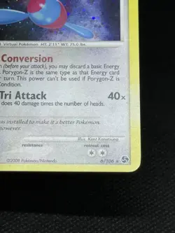 Pokemon TCG English Card Great Encounters Porygon-Z 6/106 Holo Rare Error LP - Image 5