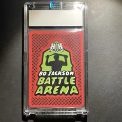 2025 NSCC PROMO CARD Bo Jackson Battle Arena Flavor Flav #SK-15 Steel Cassette - Image 3