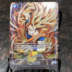 Son Goku Alternate Art WINNER Foil FB02-051 Dragon Ball Super Card Game | NM - Image 1