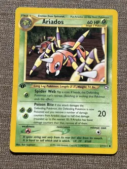 Ariados 27/111 Neo Genesis Regular - Pokemon Card 1st Edition Lightly Played LP - Image 1