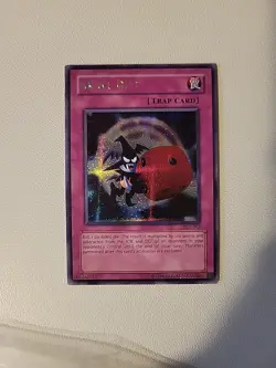 Yu-Gi-Oh Card - EDS-003 - SKULL DICE (secret rare holo) - Image 1
