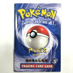 Pokemon Trading Card Game RULES Version 2 - Base Set 1999 Wizards of the Coast - Image 1