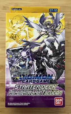 Digimon Card Game: Parallel World Tactician Starter Deck by Bandai ST-10 English 811039036492 - Image 2