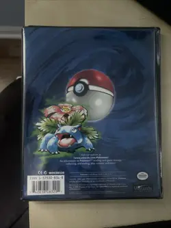 1999 BLUE POKEMON TCG COLLECTOR's CARD ALBUM Binder GREAT CONDITION authentic - Image 2