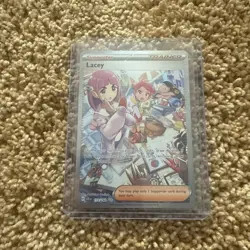 Pokemon TCG Stellar Crown Lacey Special Illustration Rare Holo Card 172/142 - Image 1