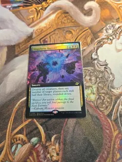 Singularity Rupture Extended Art Foil MTG BAB Promo - NM - - Image 1