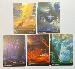 MTG - Edge of Eternities - Full Art Land Set (5 Cards Total) - Non-Foil - Image 1