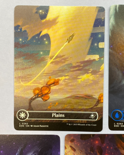 MTG - Edge of Eternities - Full Art Land Set (5 Cards Total) - Non-Foil - Image 2