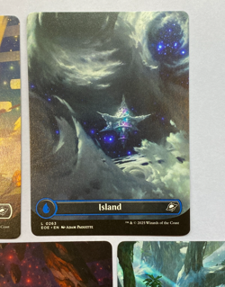 MTG - Edge of Eternities - Full Art Land Set (5 Cards Total) - Non-Foil - Image 3