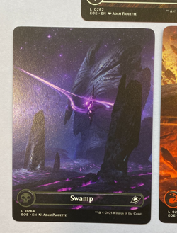 MTG - Edge of Eternities - Full Art Land Set (5 Cards Total) - Non-Foil - Image 4