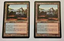 2x Shivan Reef Apocalypse MTG Magic the Gathering Played - Image 1