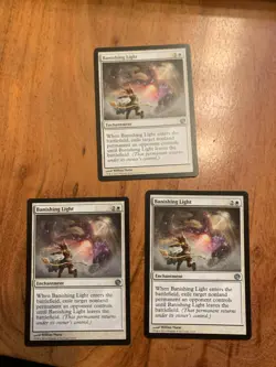 x3 MTG BANISHING LIGHT LP JOI 5/165 Magic the Gathering x3 - Image 1