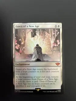 Foil Dawn of a New Age Mtg Universes Beyond: the Lord of The Rings Mythic 05 - Image 1
