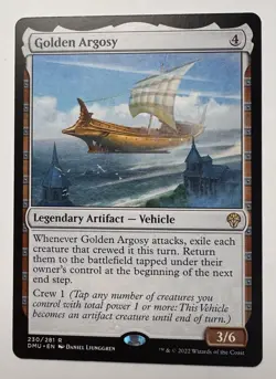 1x MTG Golden Argosy - Dominaria United (DMU) #230 - Magic the Gathering - Image 1