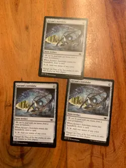 x3 MTG Arcum's Astrolabe Modern Horizons MTG LP Magic the Gathering x3 - Image 1